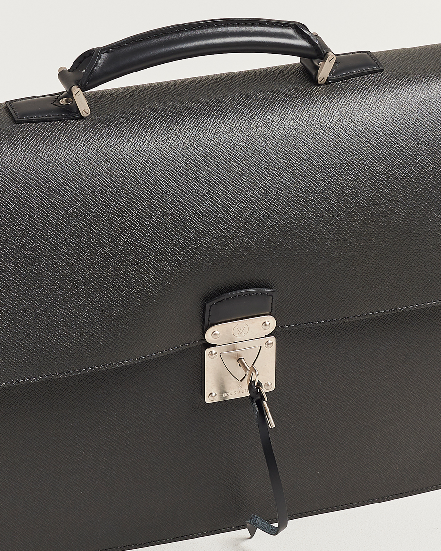 Herren | Louis Vuitton Pre-Owned Robusto Breifcase Black | Louis Vuitton Pre-Owned | Robusto Breifcase Black