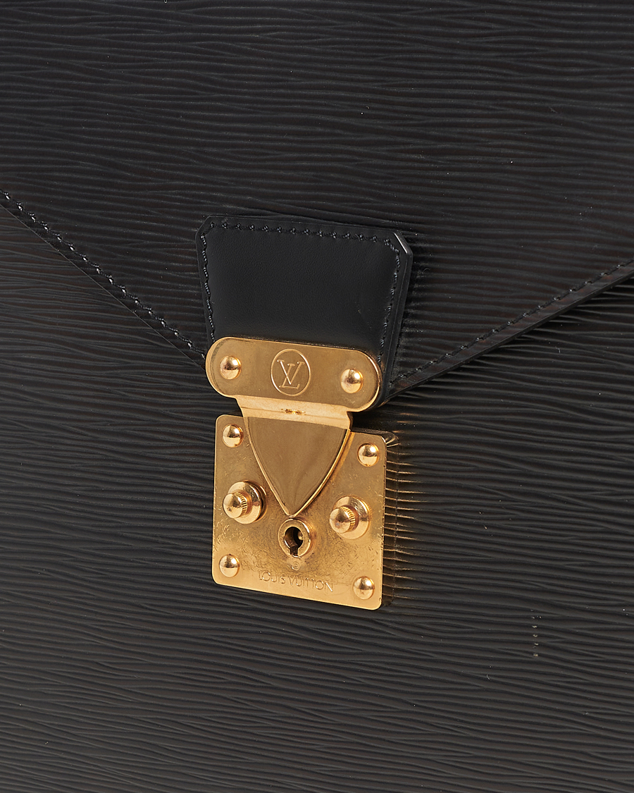Herren | Louis Vuitton Pre-Owned Serviette Conseiller EPI Leather Briefcase | Louis Vuitton Pre-Owned | Serviette Conseiller EPI Leather Briefcase
