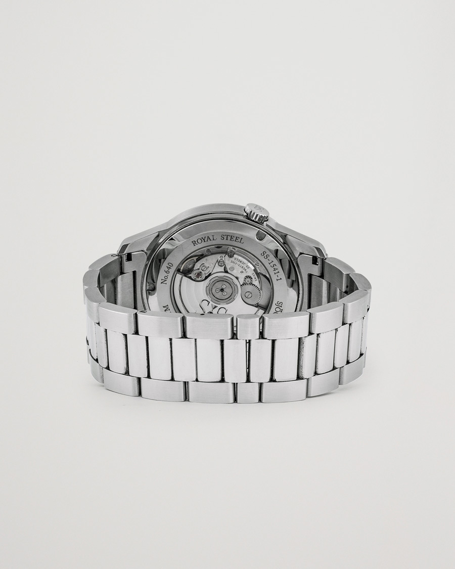 Herren | Sjöö Sandström Pre-Owned Royal Steel Classic 41mm Silver | Sjöö Sandström Pre-Owned | Royal Steel Classic 41mm Silver