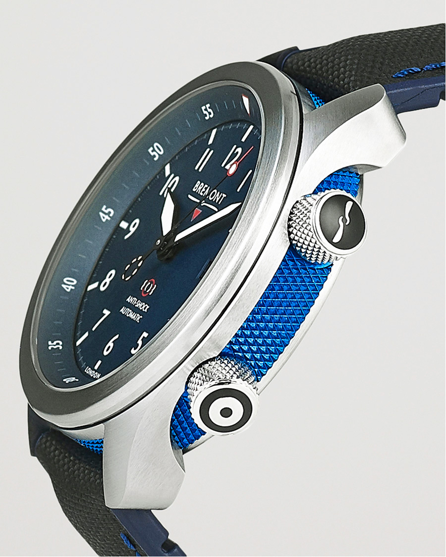 Herren | Bremont Pre-Owned MBII Pilot Watch 43mm Blue Dial Silver | Bremont Pre-Owned | MBII Pilot Watch 43mm Blue Dial Silver