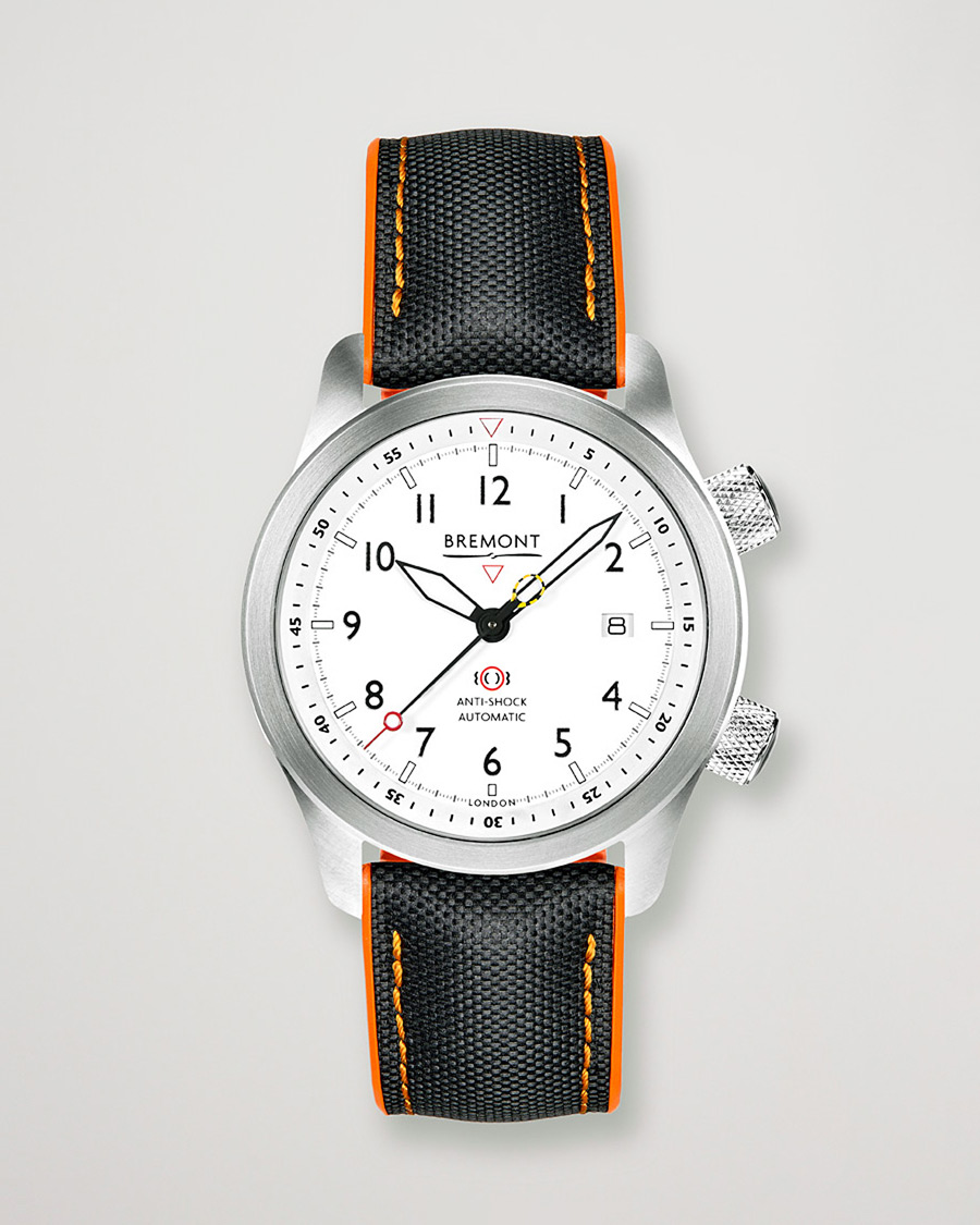 Herren | Bremont Pre-Owned MBII Pilot Watch 43mm White Dial Silver | Bremont Pre-Owned | MBII Pilot Watch 43mm White Dial Silver