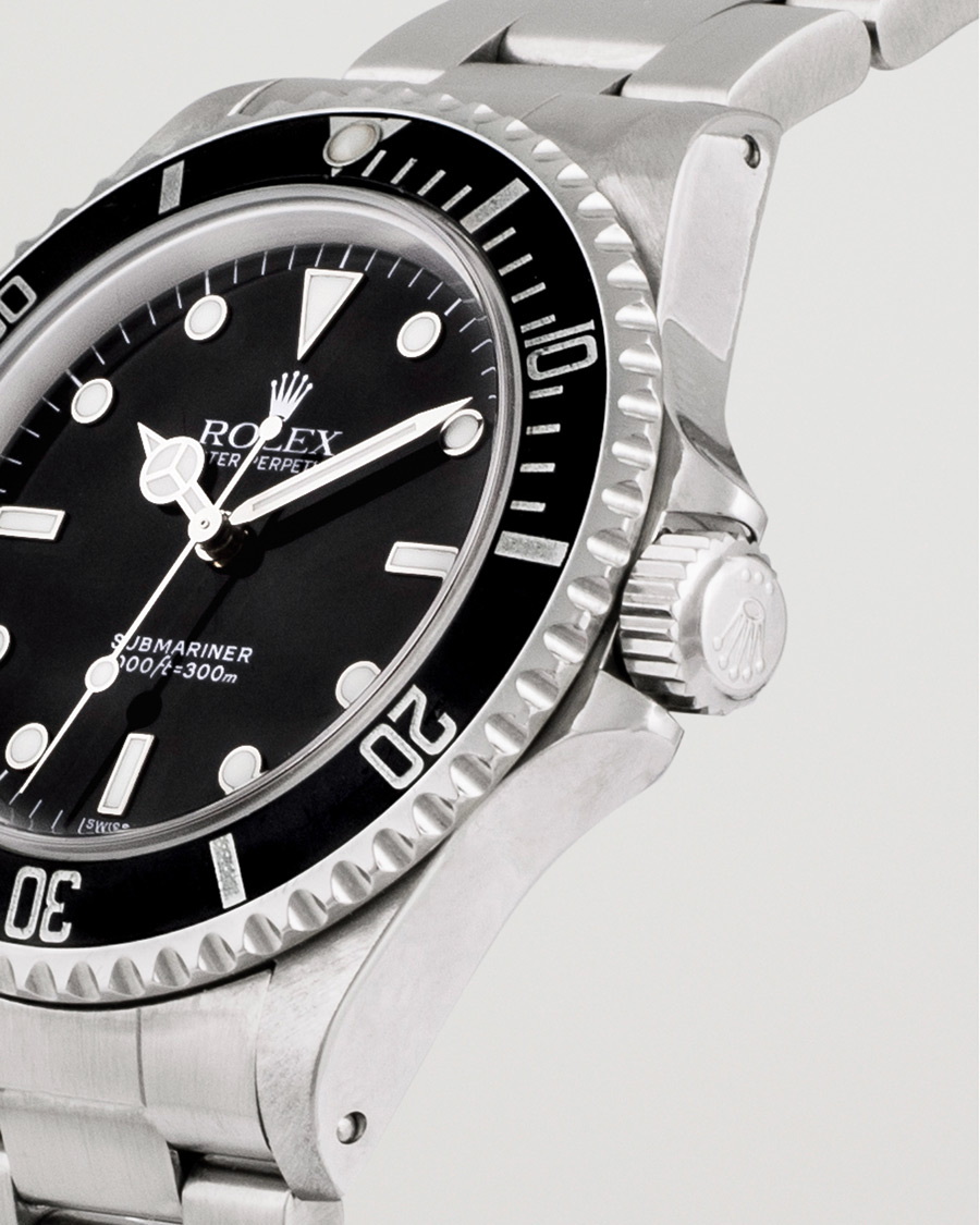 Herren | Rolex Pre-Owned Submariner 14060 Oyster Perpetual Silver | Rolex Pre-Owned | Submariner 14060 Oyster Perpetual Silver