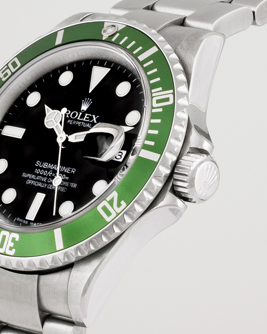 Herren | Rolex Pre-Owned Submariner 16610LV Oyster Perpetual Silver | Rolex Pre-Owned | Submariner 16610LV Oyster Perpetual Silver