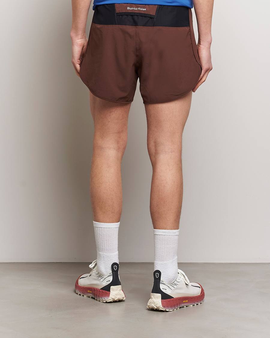 Herren | Shorts | District Vision | 5 Inch Training Shorts Cacao