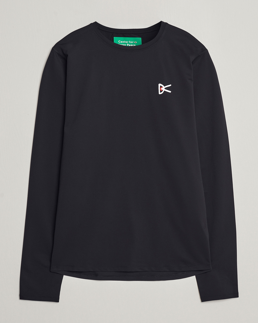 Herren | T-Shirts | District Vision | Lightweight Long Sleeve T-Shirt Black