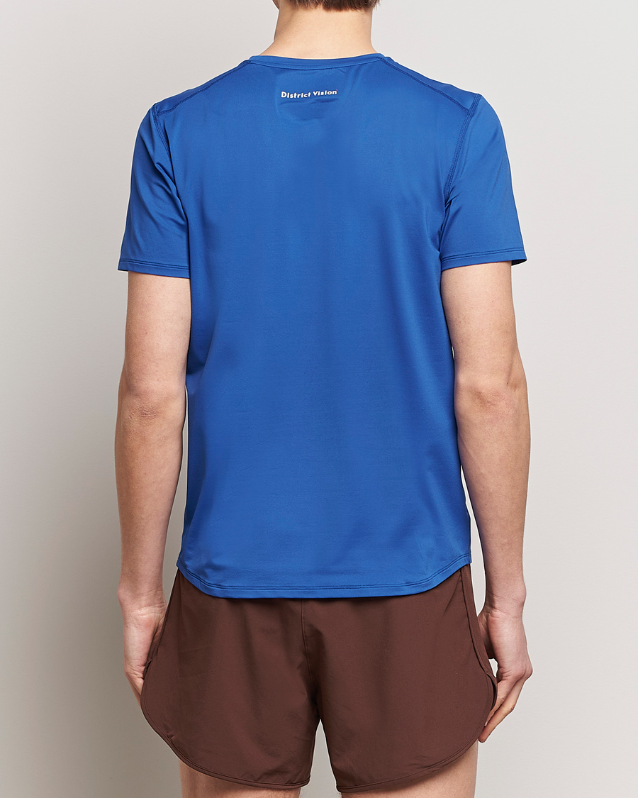 Herren | T-Shirts | District Vision | Lightweight Short Sleeve T-Shirts Ocean Blue