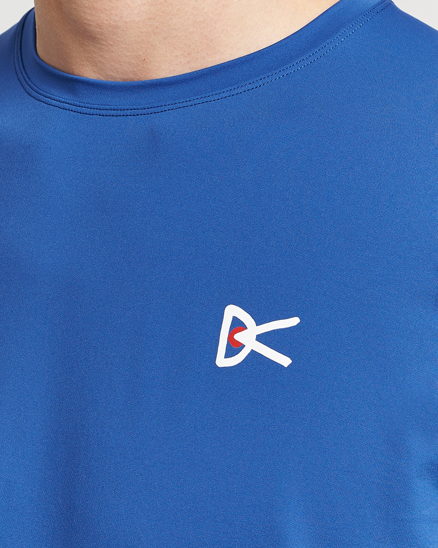 Herren | T-Shirts | District Vision | Lightweight Short Sleeve T-Shirts Ocean Blue