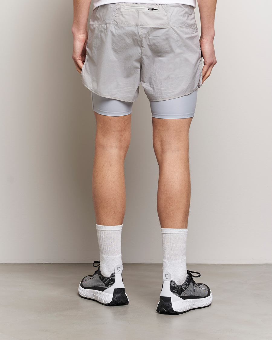 Herren | Shorts | District Vision | Ripstop Layered Trail Shorts Moonbeam