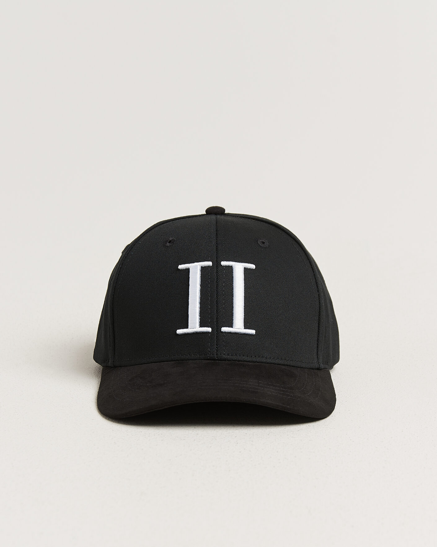 Herren | Hüte & Mützen | LES DEUX | Baseball Cap Suede II Black/White