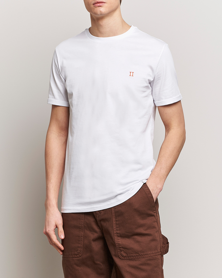 Herren | Weiße T-Shirts | LES DEUX | Nørregaard Cotton T-Shirt White