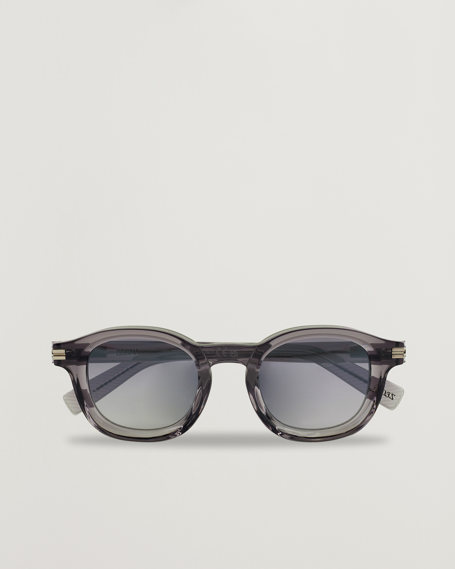 Herren | Sonnenbrillen | Zegna | EZ0229 Sunglasses Grey/Smoke
