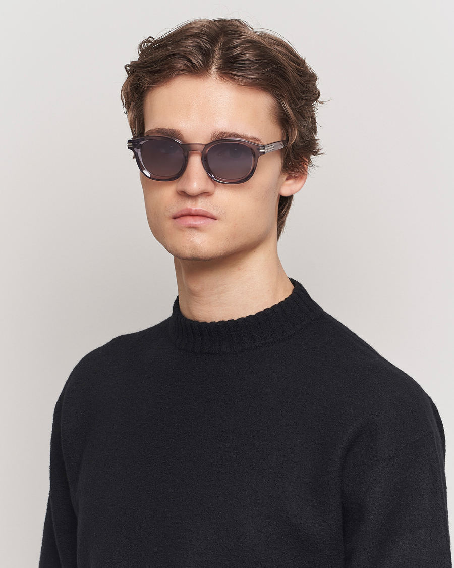Herren | Sonnenbrillen | Zegna | EZ0229 Sunglasses Grey/Smoke