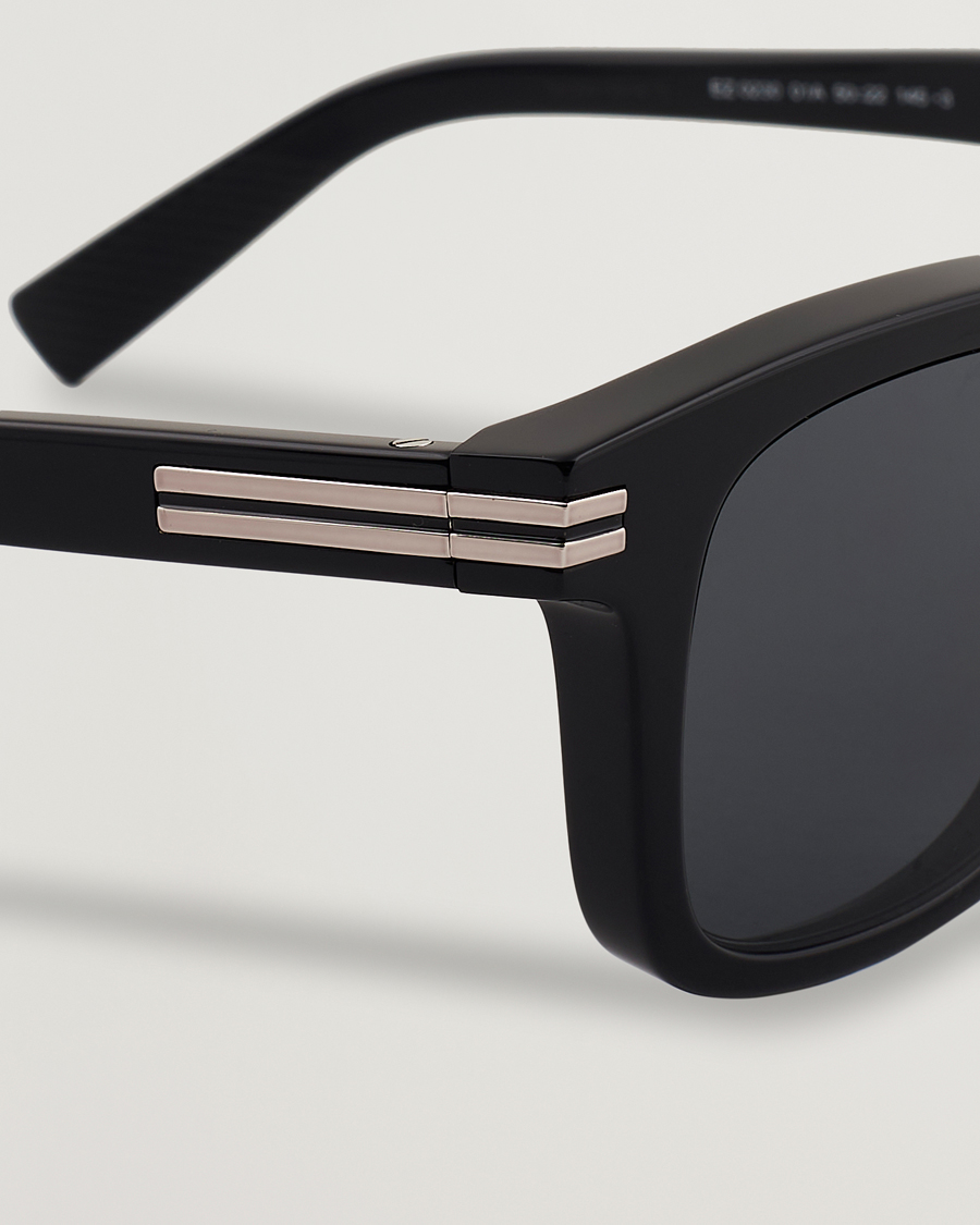 Herren | Sonnenbrillen | Zegna | EZ0230 Sunglasses Black/Smoke