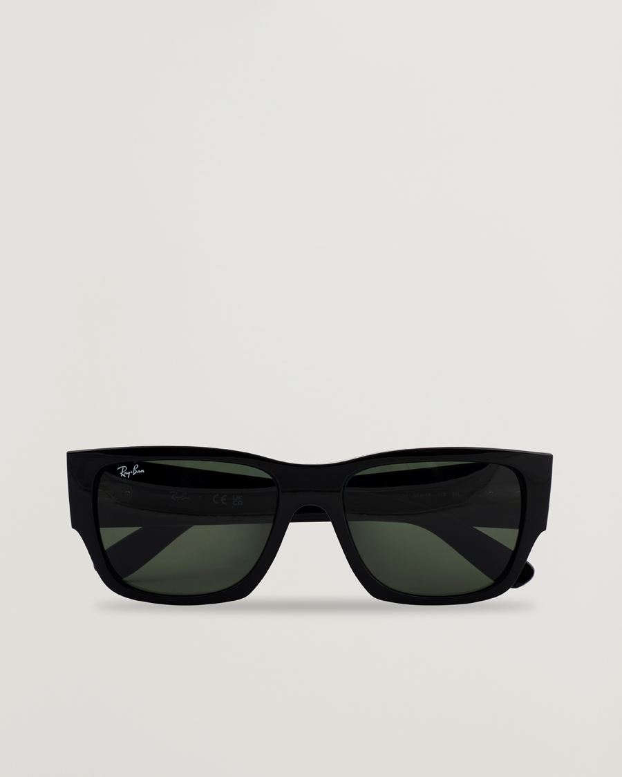 Herren | Sonnenbrillen | Ray-Ban | Carlos Sunglasses Black/Crystal Green