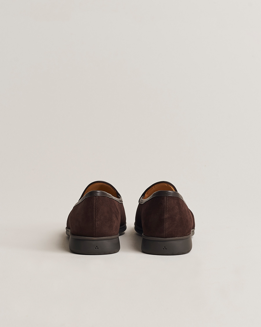 Herren | Baudoin & Lange Stride Loafers Dark Brown | Baudoin & Lange | Stride Loafers Dark Brown