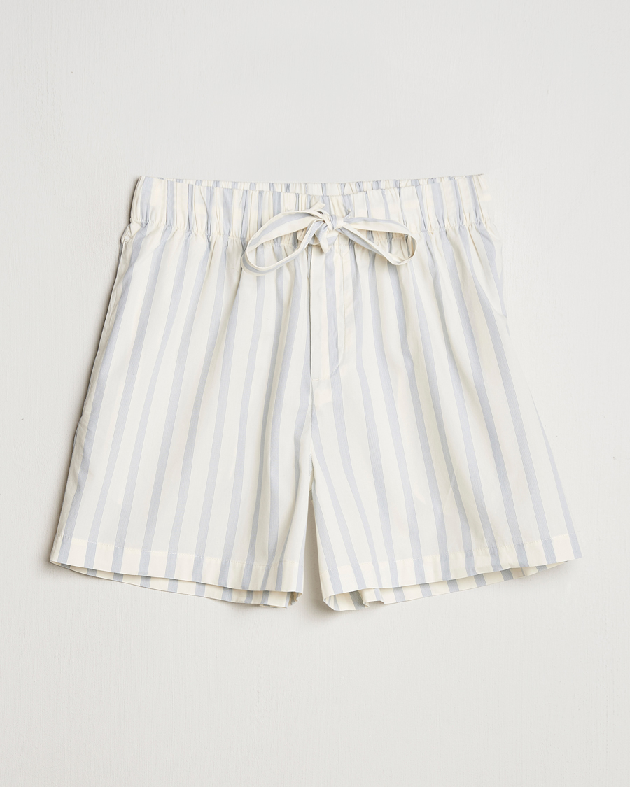 Herren | Schlafanzüge & Bademäntel | Tekla | Poplin Pyjama Shorts Needle Stripes