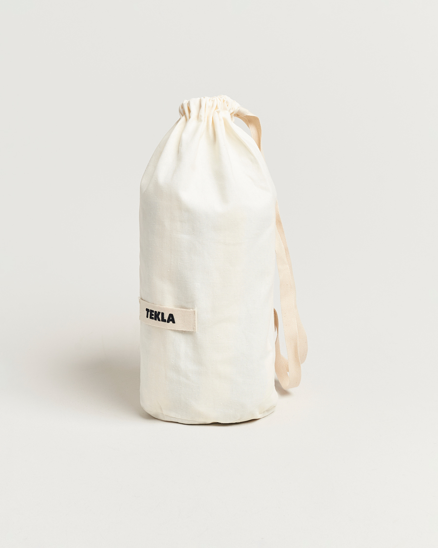 Herren | Tekla Organic Terry Beach Towel Isle Blue Stripes | Tekla | Organic Terry Beach Towel Isle Blue Stripes