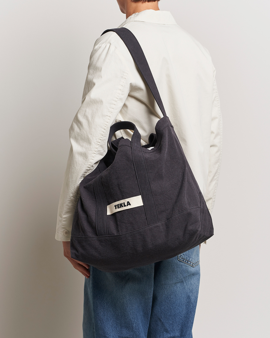 Herren | Tekla Beach Bag Black | Tekla | Beach Bag Black