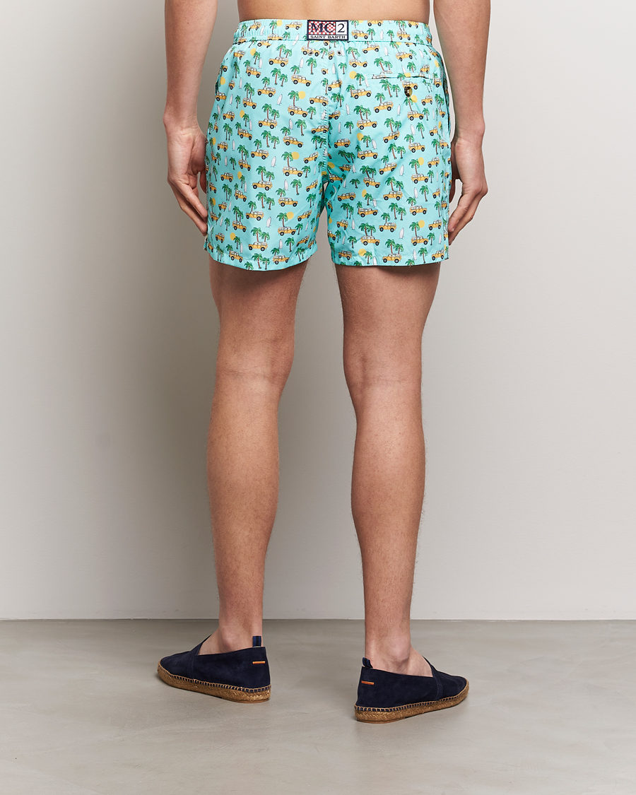 Herren | Badehosen | MC2 Saint Barth | Printed Swim Shorts Road Car