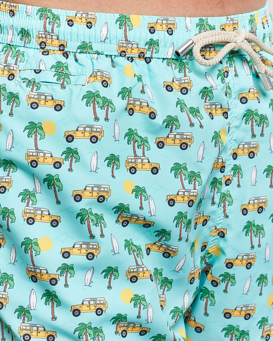 Herren | Badehosen | MC2 Saint Barth | Printed Swim Shorts Road Car