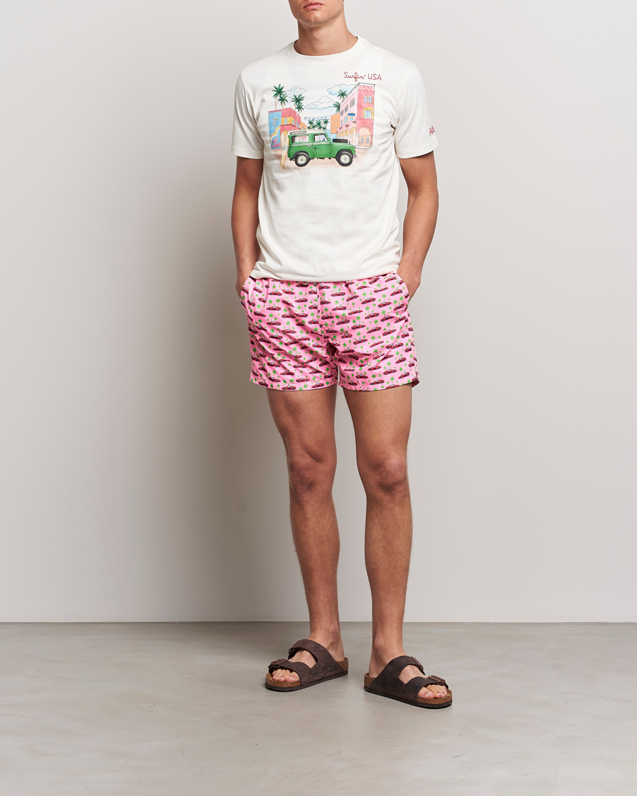Herren | Badehosen | MC2 Saint Barth | Printed Swim Shorts Speed Holiday