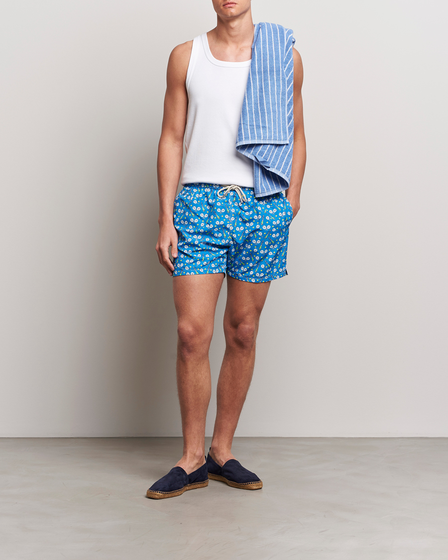 Herren | Badehosen | MC2 Saint Barth | Printed Swim Shorts Padel Winner