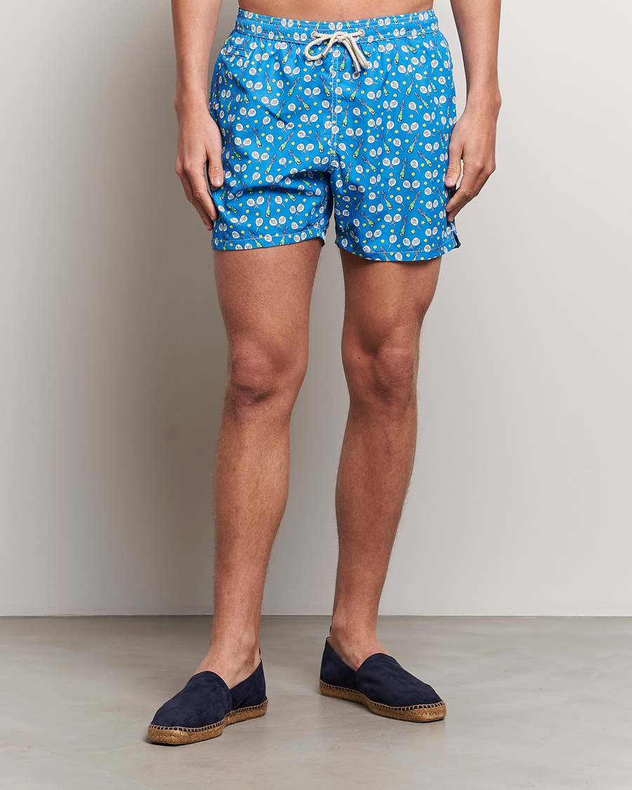 Herren | Badehosen | MC2 Saint Barth | Printed Swim Shorts Padel Winner
