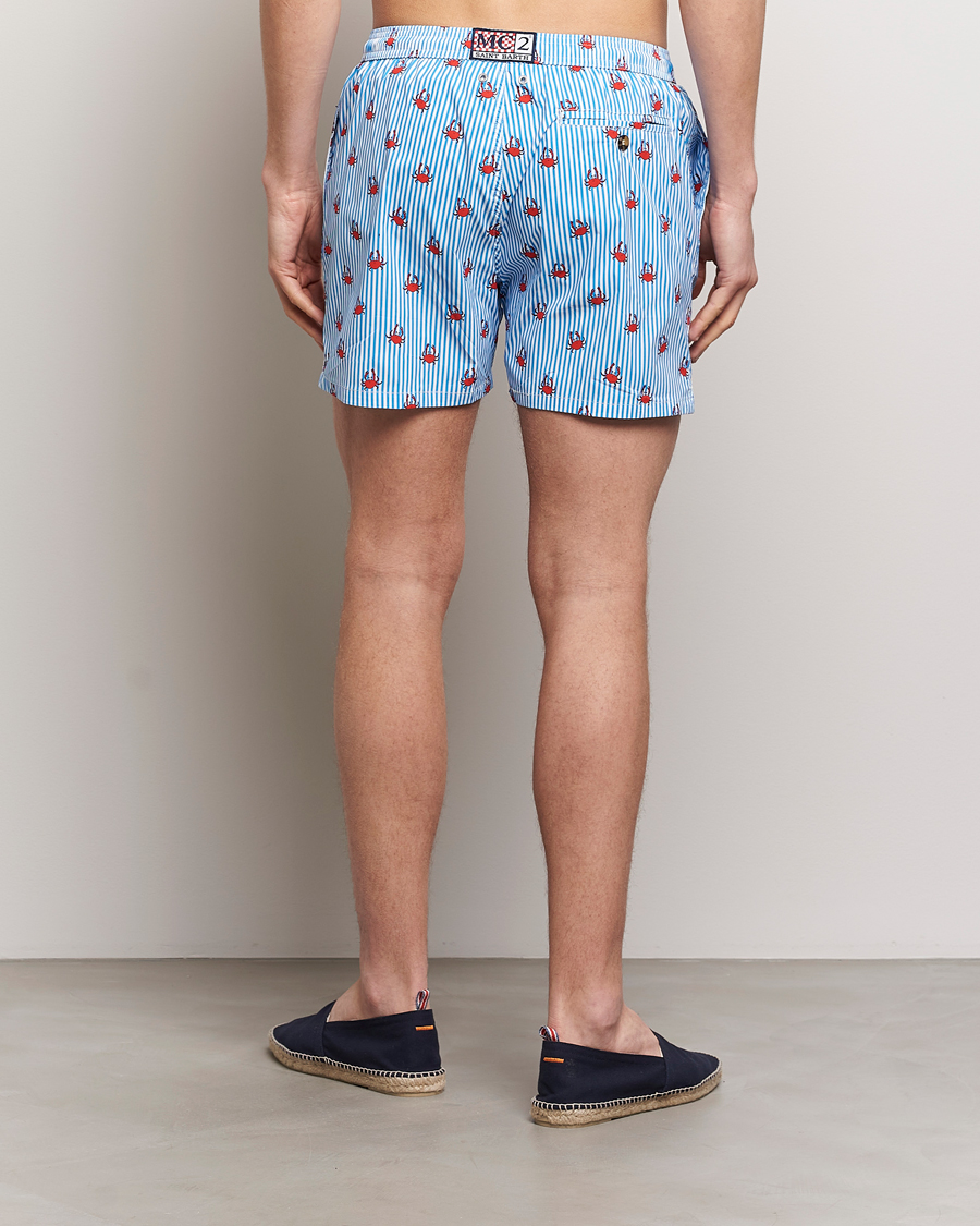 Herren | Badehosen | MC2 Saint Barth | Printed Swim Shorts Crabs Stripes