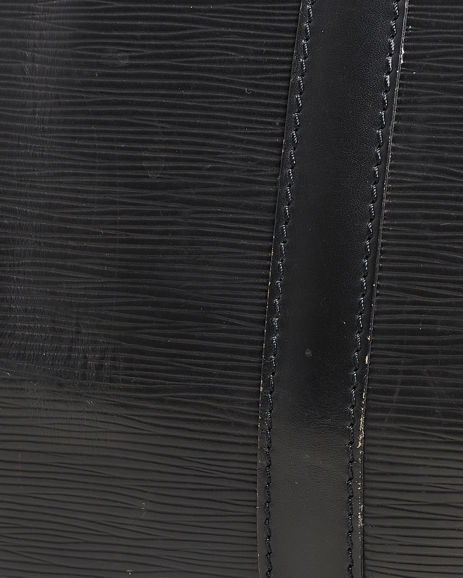 Herren | Louis Vuitton Pre-Owned Keepall 45 EPI Leather Bag Black | Louis Vuitton Pre-Owned | Keepall 45 EPI Leather Bag Black