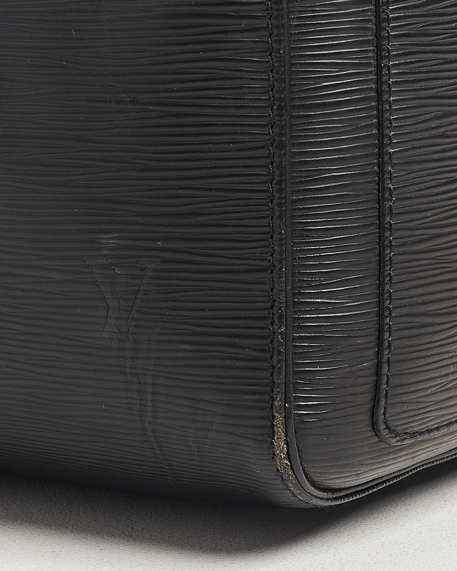 Herren | Louis Vuitton Pre-Owned Keepall 45 EPI Leather Bag Black | Louis Vuitton Pre-Owned | Keepall 45 EPI Leather Bag Black