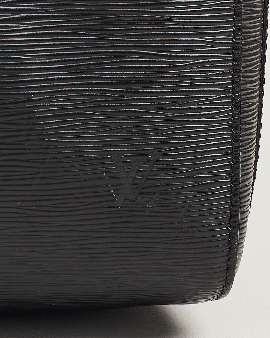 Herren | Louis Vuitton Pre-Owned Keepall 50 EPI Leather Bag Black | Louis Vuitton Pre-Owned | Keepall 50 EPI Leather Bag Black