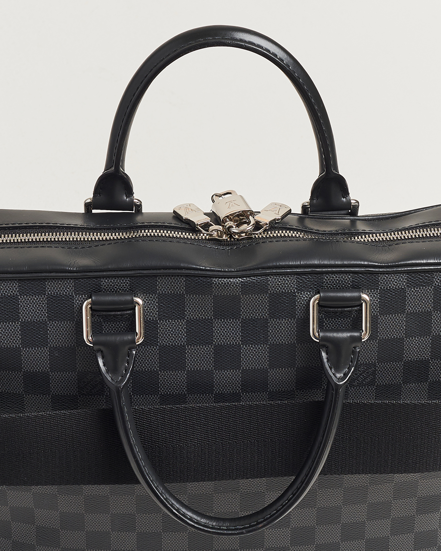 Herren | Louis Vuitton Pre-Owned Porte Document Business Damier Graphite | Louis Vuitton Pre-Owned | Porte Document Business Damier Graphite