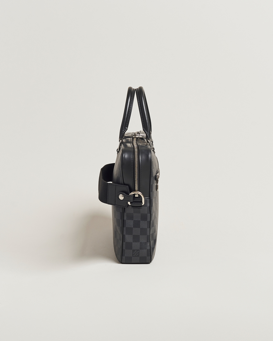 Herren | Louis Vuitton Pre-Owned Porte Document Business Damier Graphite | Louis Vuitton Pre-Owned | Porte Document Business Damier Graphite