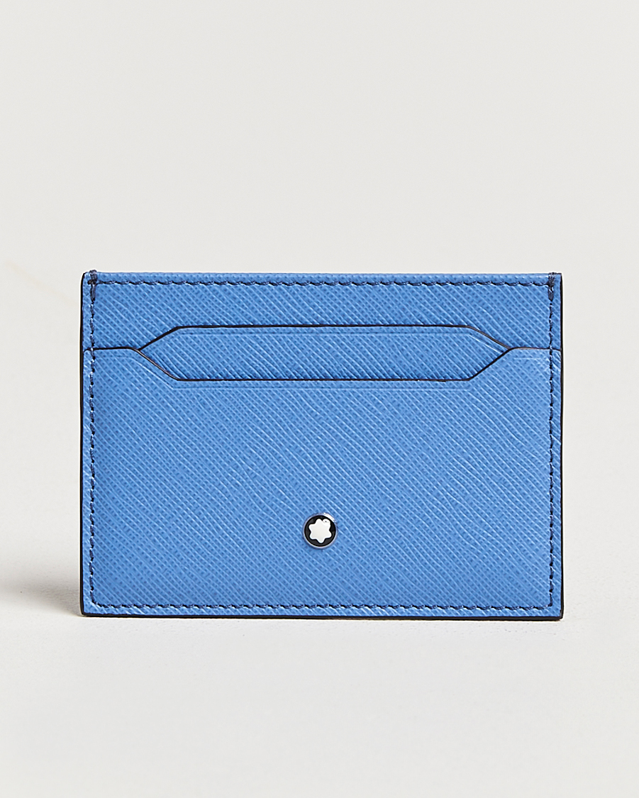 Herren | Geldbörsen | Montblanc | Sartorial card holder 5cc Dusty Blue