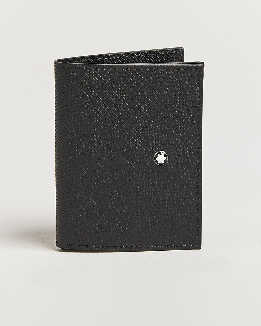 Herren | Montblanc Sartorial Trio Card Holder 4cc Black | Montblanc | Sartorial Trio Card Holder 4cc Black