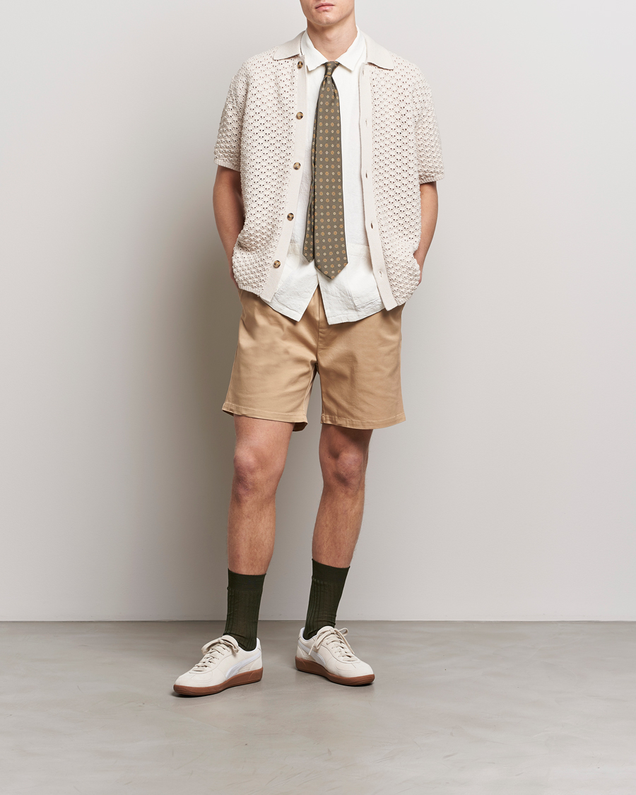 Herren | Hemden | LES DEUX | Gideon Knitted Shirt Ivory