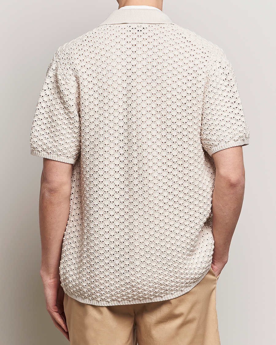 Herren | Hemden | LES DEUX | Gideon Knitted Shirt Ivory