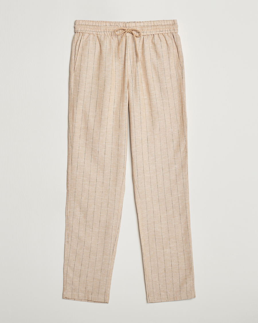 Herren | Hosen | LES DEUX | Patrick Linen Pants Warm Sand