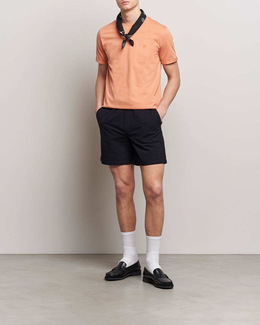 Herren | Shorts | LES DEUX | Patrick Seersucker Shorts Black