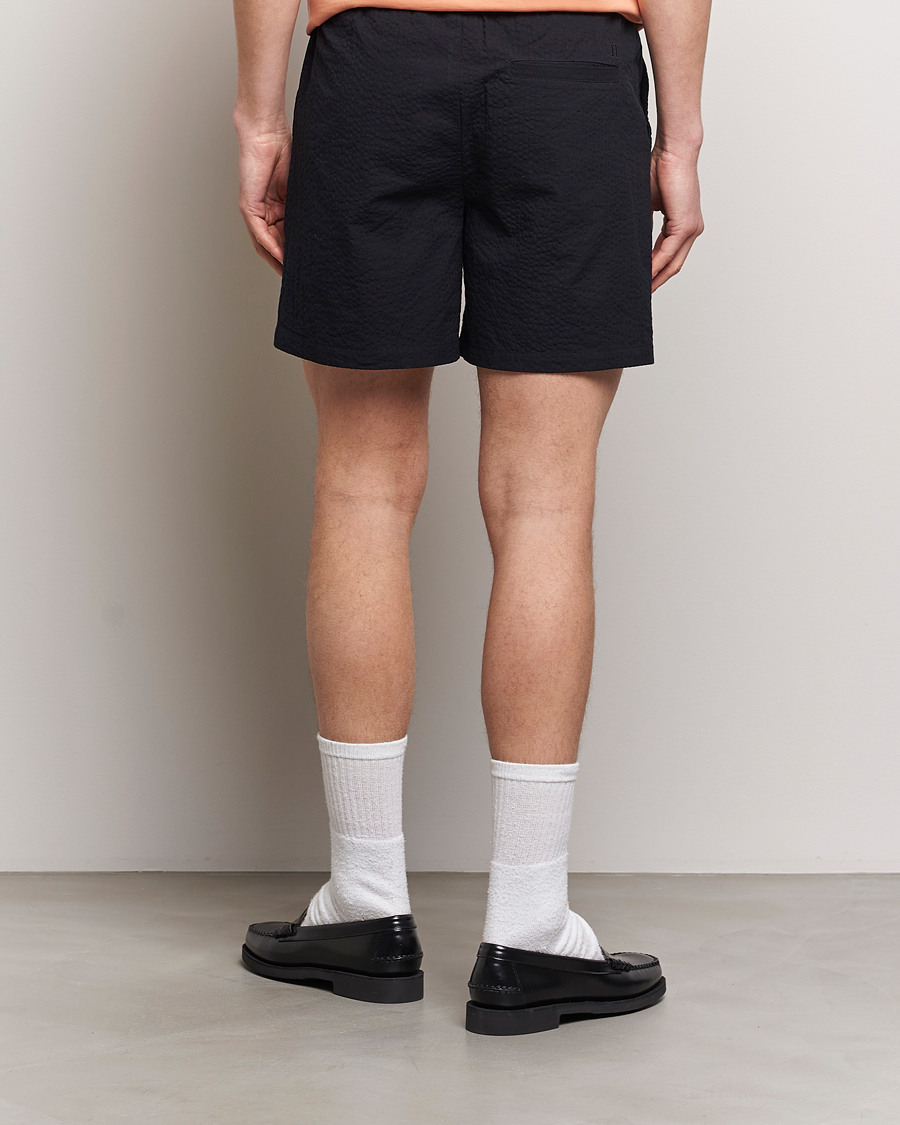 Herren | Shorts | LES DEUX | Patrick Seersucker Shorts Black