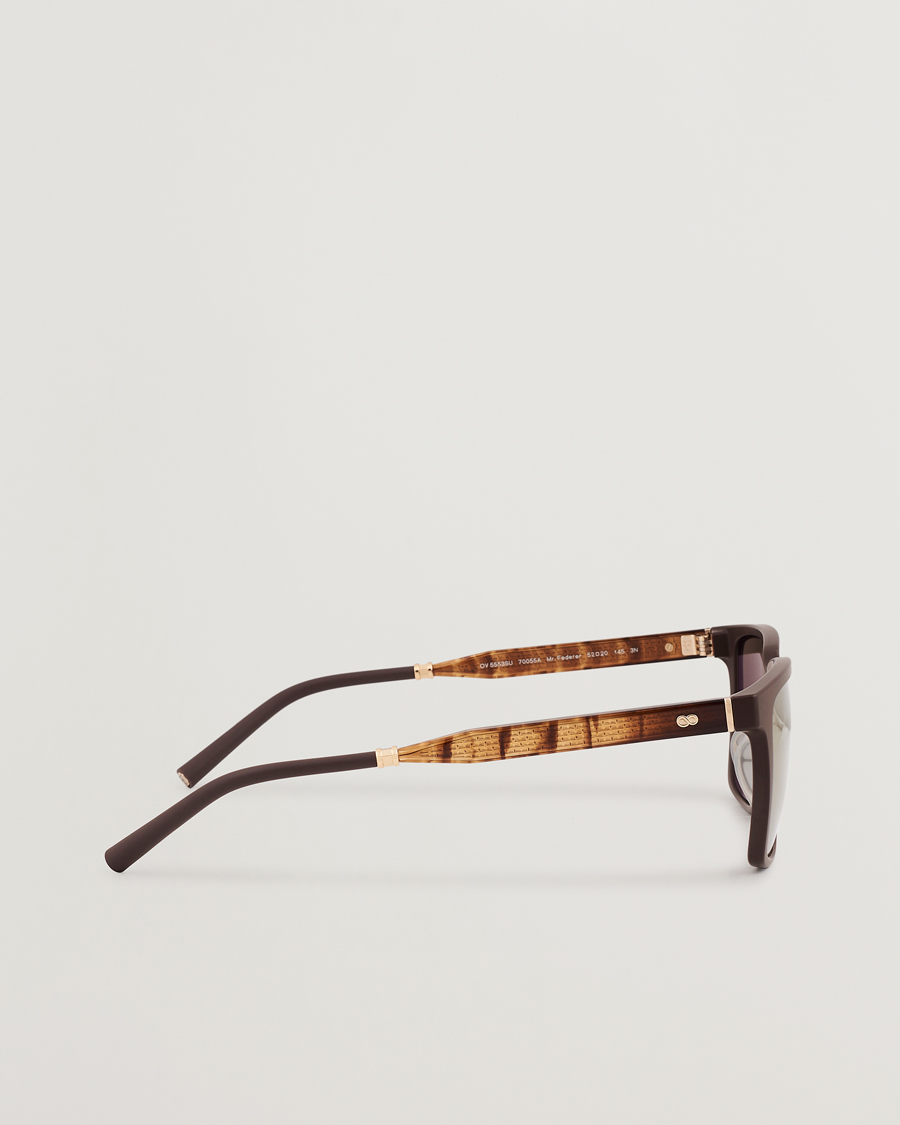 Herren | Sonnenbrillen | Oliver Peoples | Mr. Federer Sunglasses Matte Umber