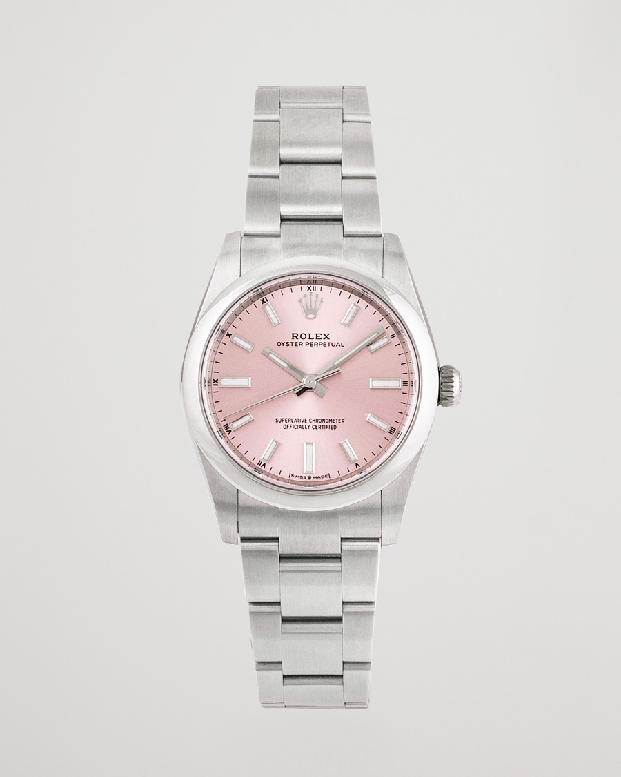 Herren | Rolex Pre-Owned Oyster Perpetual 124200 Silver | Rolex Pre-Owned | Oyster Perpetual 124200 Silver