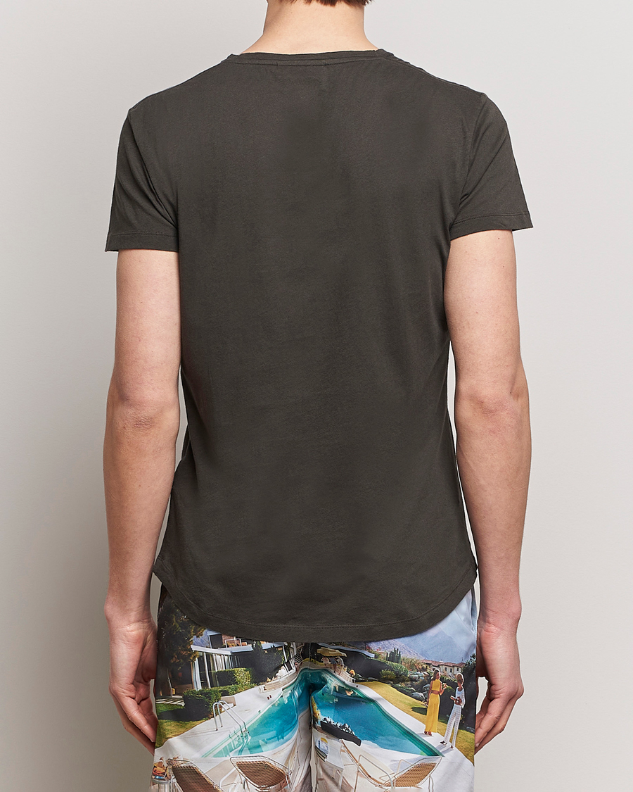 Herren | T-Shirts | Orlebar Brown | OB Crew Neck Tee Smoked Tea