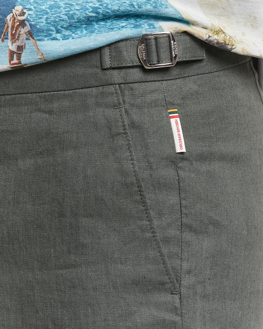 Herren | Shorts | Orlebar Brown | Norwich Linen Shorts Light Kombu