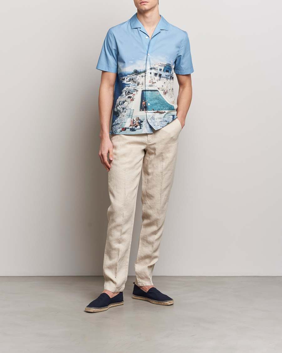 Herren | Hosen | Orlebar Brown | Griffon Linen Trousers Chai