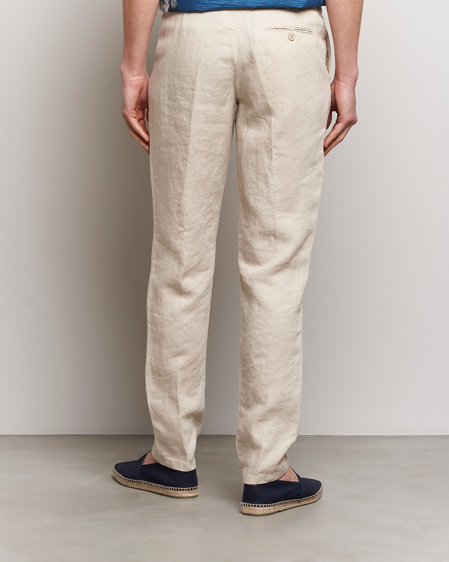 Herren | Hosen | Orlebar Brown | Griffon Linen Trousers Chai