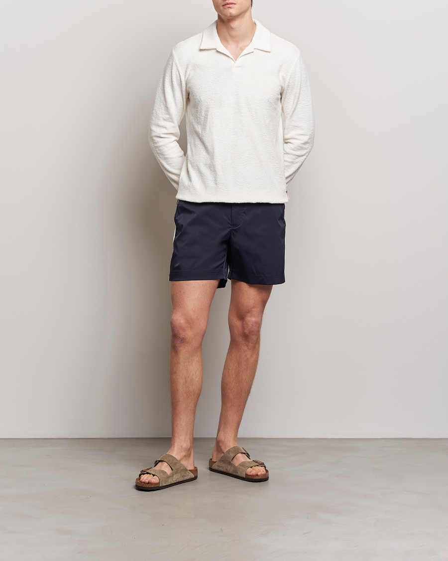 Herren | Badehosen | Orlebar Brown | Bulldog Stretch Swim Shorts Night Iris