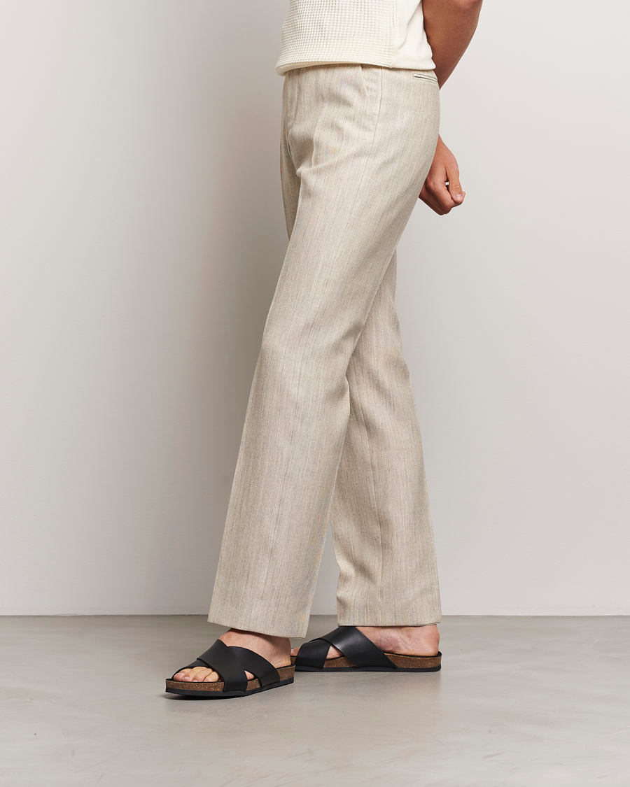 Herren | Sandalen & Pantoletten | Myrqvist | Solvik Sandals Black Calf