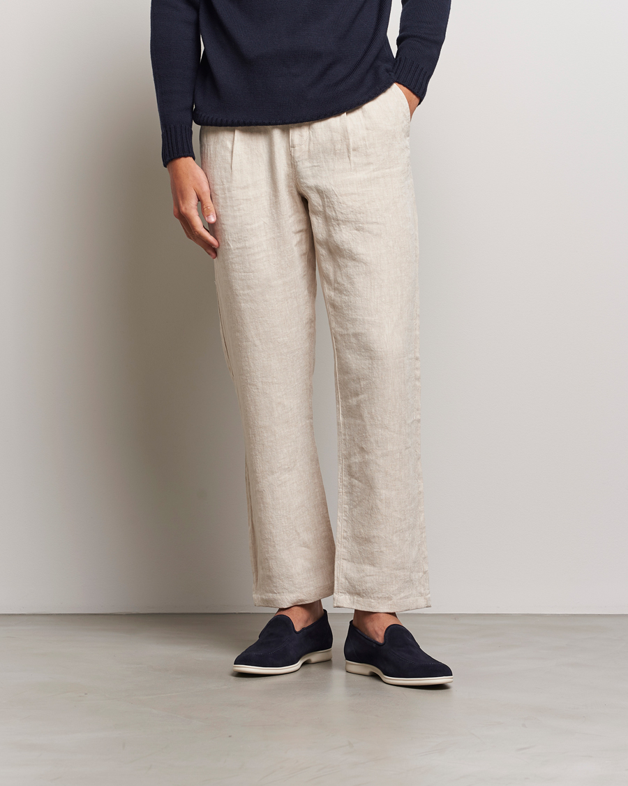 Herren | Myrqvist Brannö Loafers Navy Suede | Myrqvist | Brannö Loafers Navy Suede