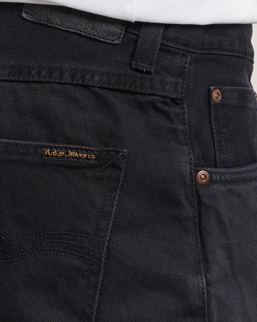 Herren | Shorts | Nudie Jeans | Seth Denim Shorts Aged Black